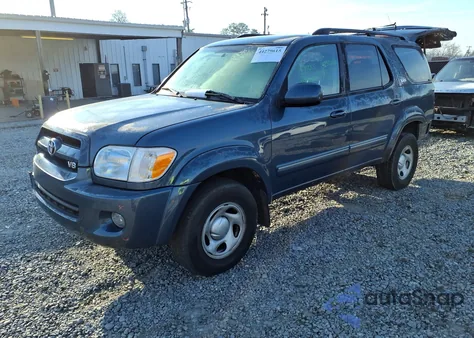 2007 Toyota Sequoia Sr5 V8 from USA, damaged, VIN 5TDZT34A27S292003